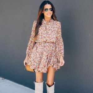 VICI Balloon Sleeve Dress